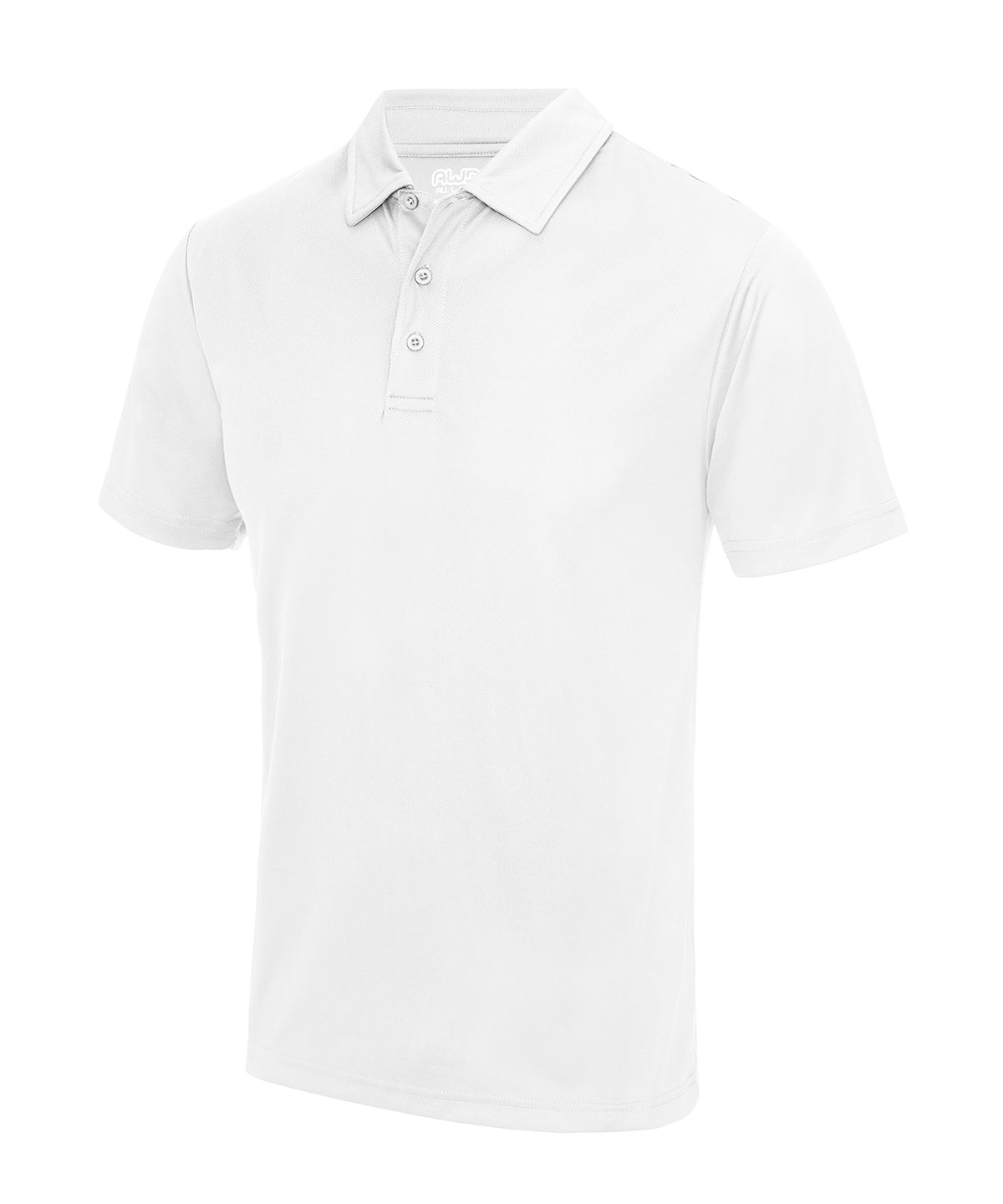 Personalised Polo Shirts - White AWDis Just Cool Cool polo