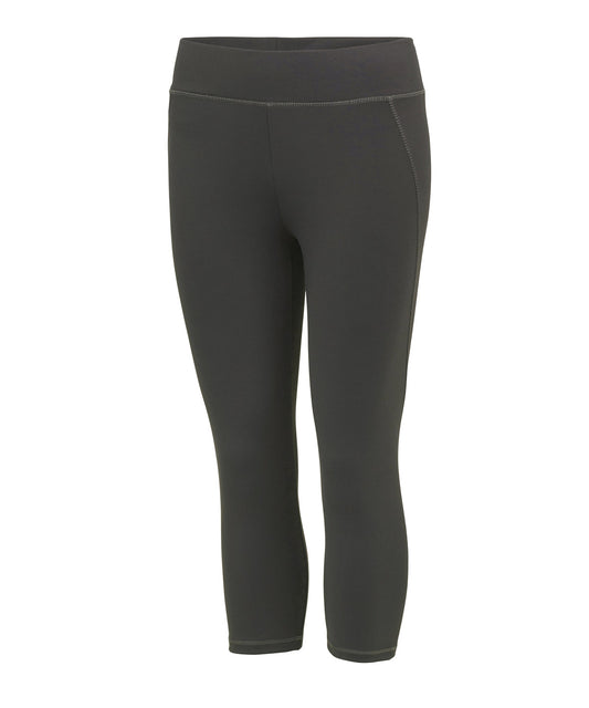Personalised Leggings - Black AWDis Just Cool Women's cool capri