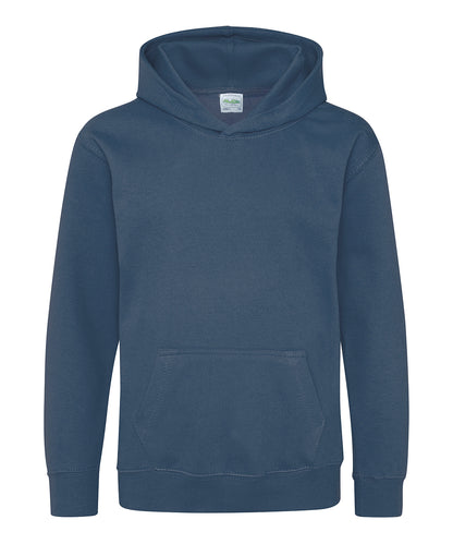 Personalised Hoodies - Dark Blue AWDis Just Hoods Kids hoodie
