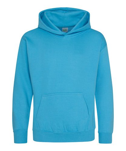 Personalised Hoodies - Turquoise AWDis Just Hoods Kids hoodie
