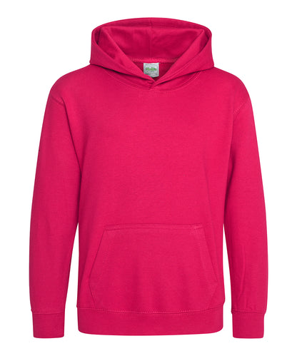 Personalised Hoodies - Light Pink AWDis Just Hoods Kids hoodie
