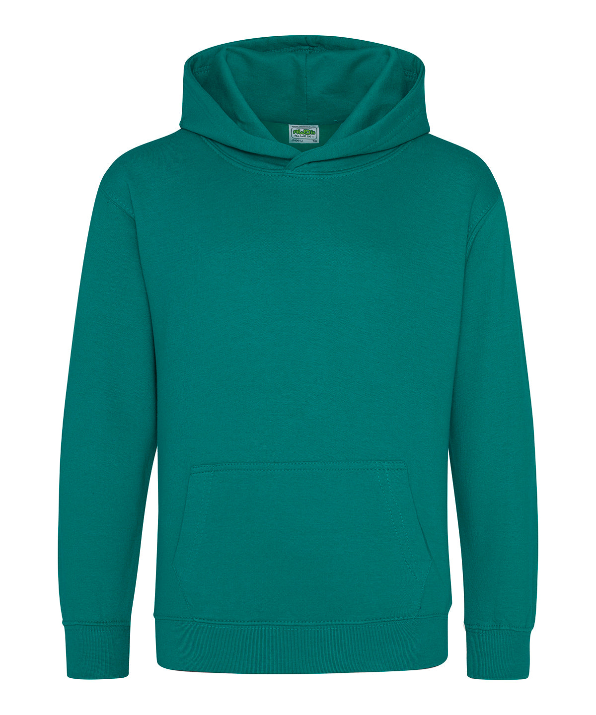 Personalised Hoodies - Turquoise AWDis Just Hoods Kids hoodie