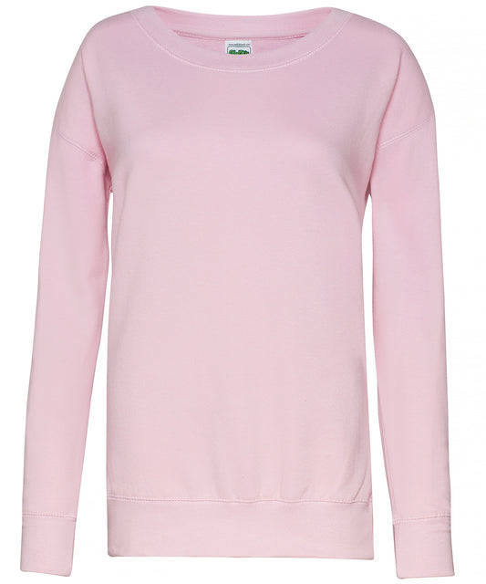 Personalised Sweatshirts - AWDis Just Hoods Women's fashion sweatshirt
