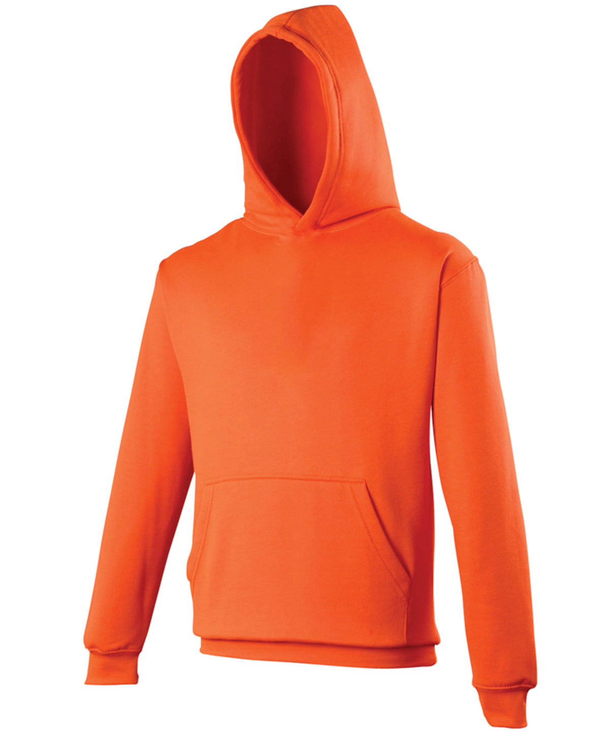 Personalised Hoodies - Neon Green AWDis Just Hoods Kids electric hoodie