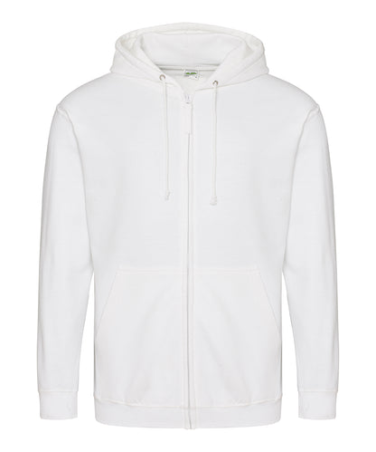 Personalised Hoodies - Light Grey AWDis Just Hoods Zoodie