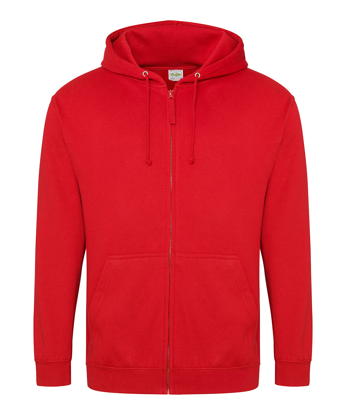 Personalised Hoodies - Bottle AWDis Just Hoods Zoodie