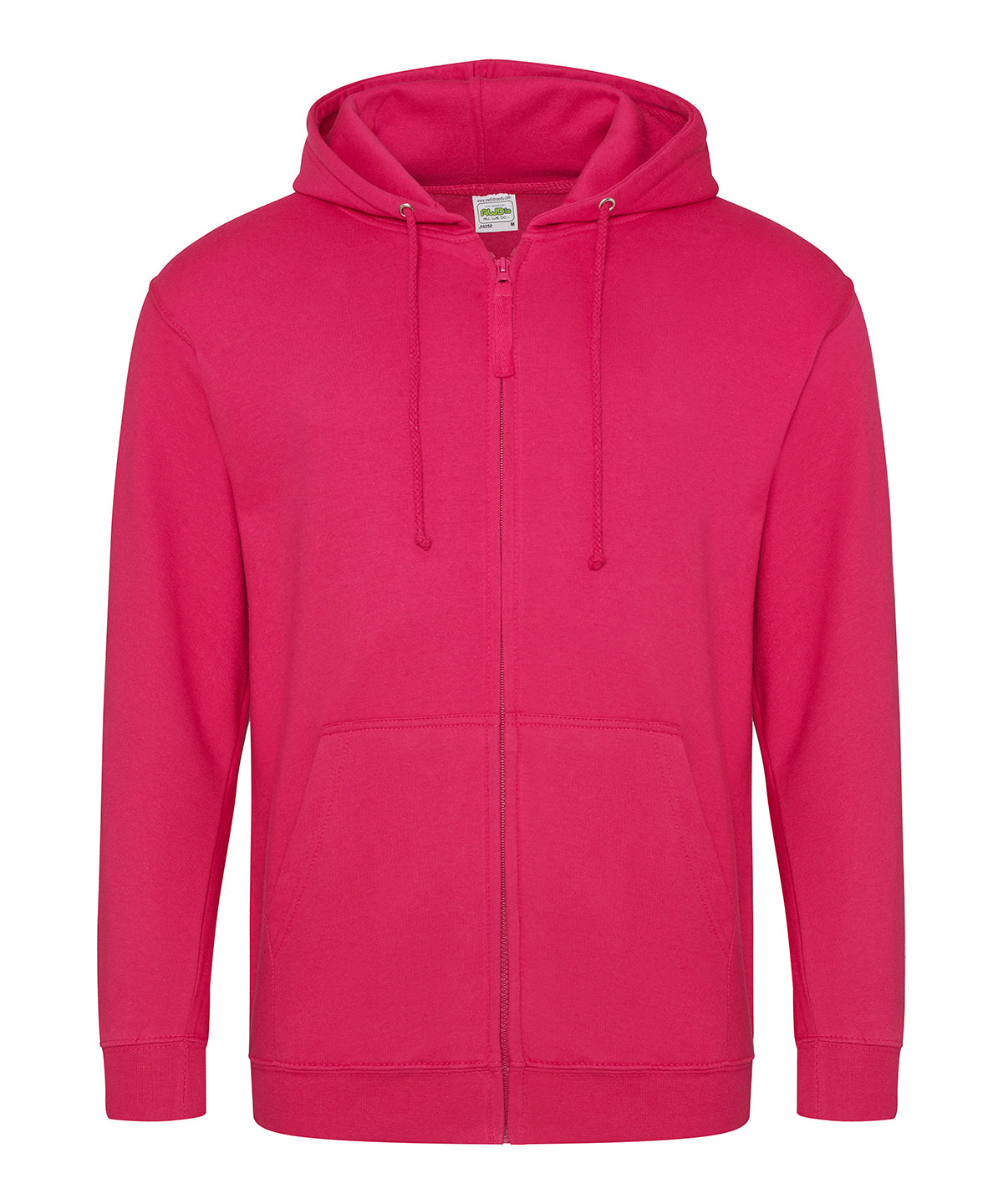 Personalised Hoodies - Mid Orange AWDis Just Hoods Zoodie