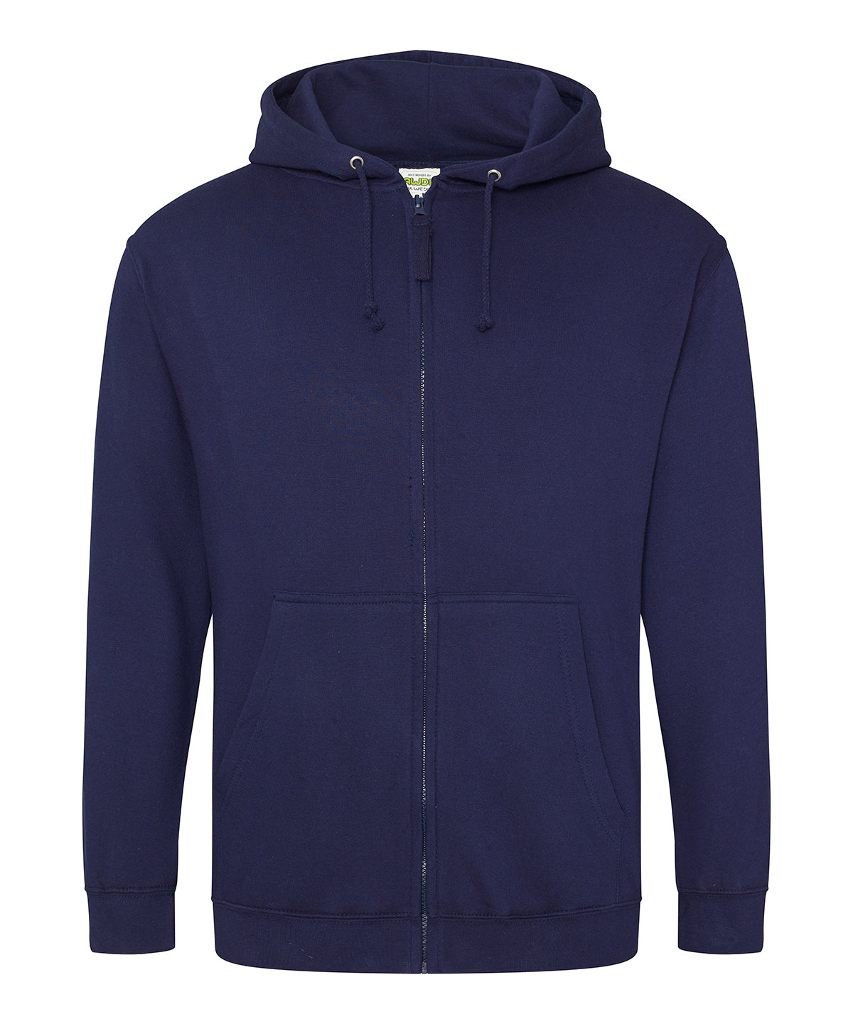 Personalised Hoodies - Navy AWDis Just Hoods Zoodie