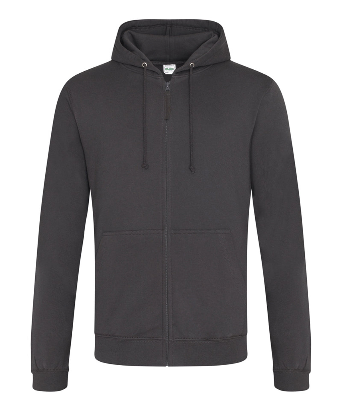 Personalised Hoodies - Dark Grey AWDis Just Hoods Zoodie