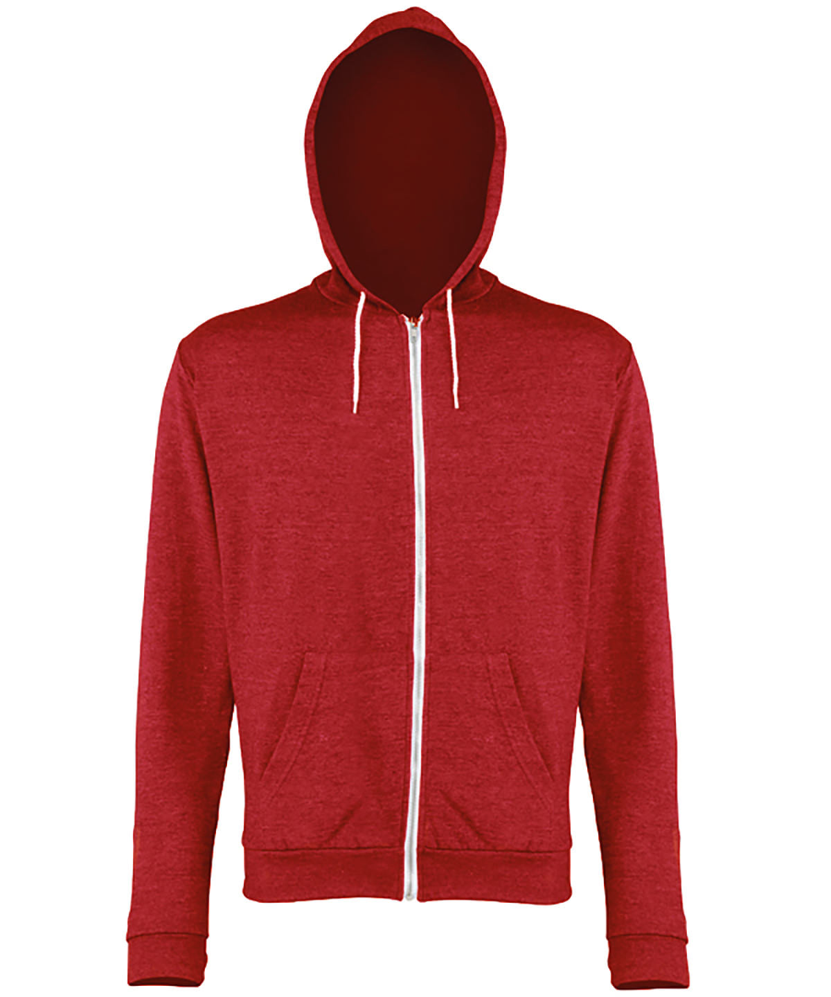 Personalised Hoodies - AWDis Just Hoods Heather zoodie