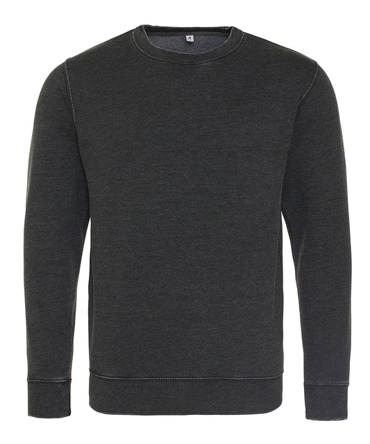Personalised Sweatshirts - AWDis Just Hoods Washed sweatshirt