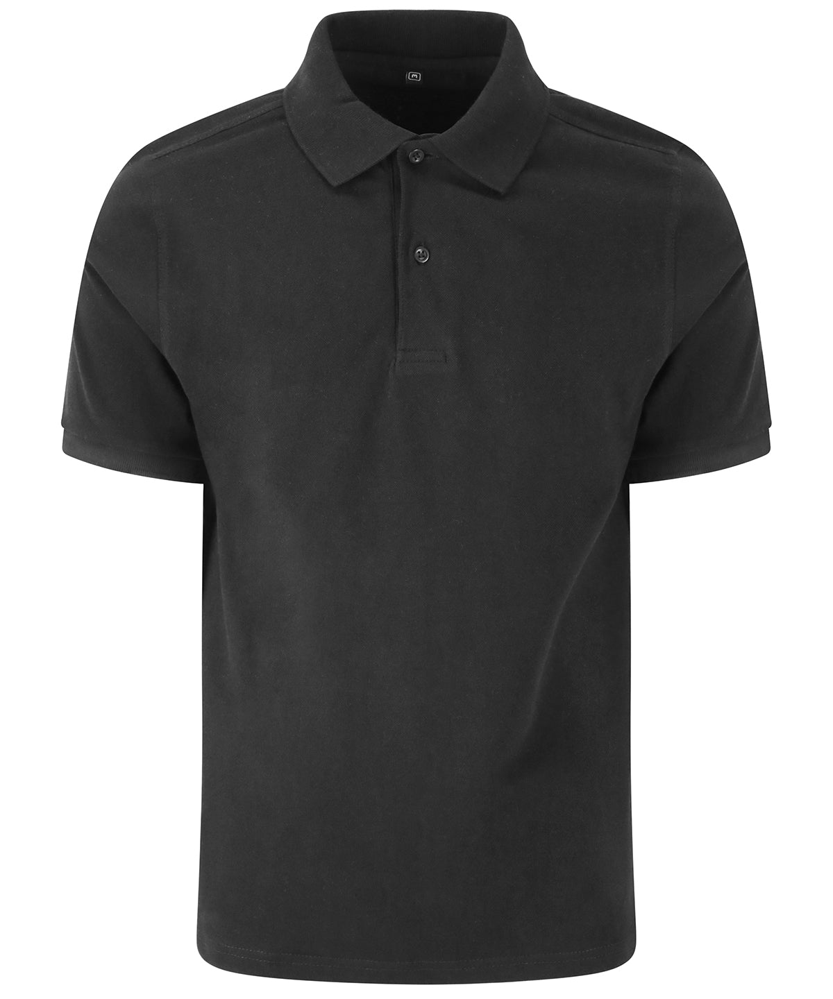 Personalised Polo Shirts - Black AWDis Just Polo's Stretch polo
