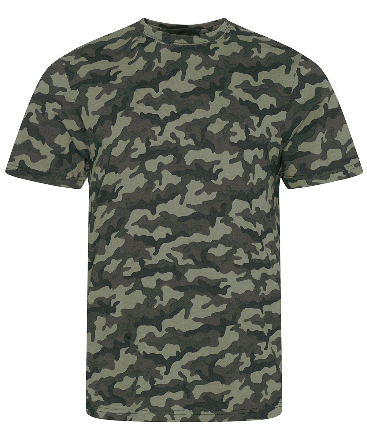 Personalised T-Shirts - Camouflage AWDis Just T's Camo T