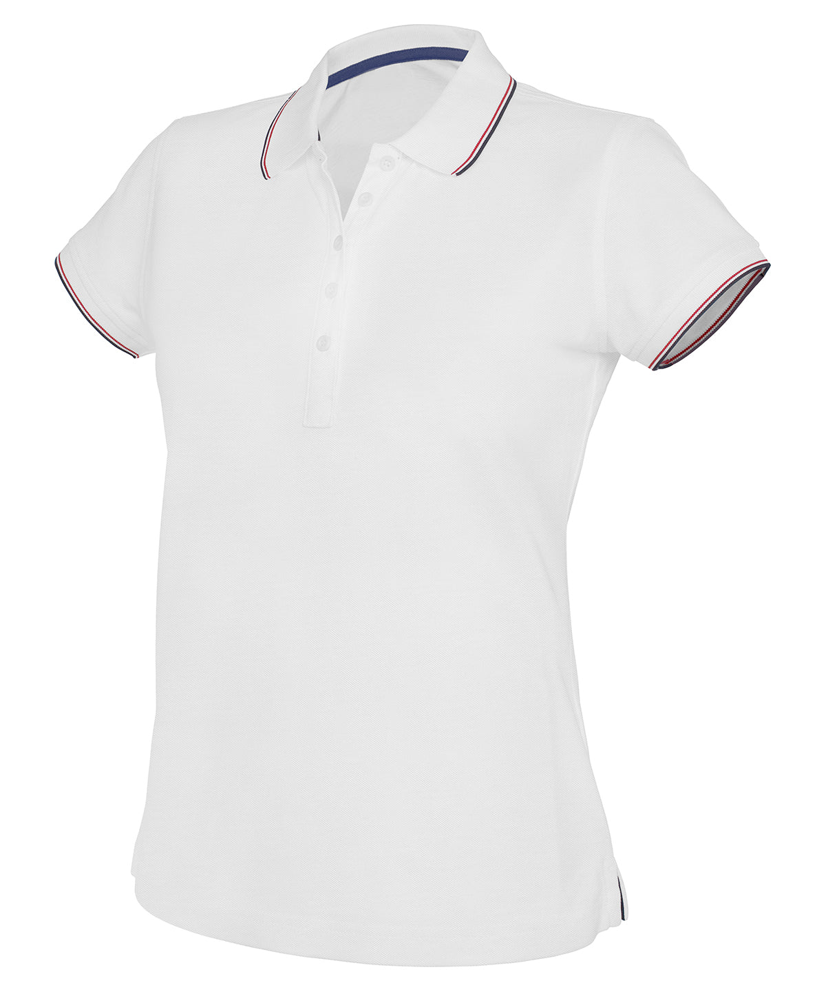 Personalised Polo Shirts - Black Kariban Women's short sleeve polo shirt