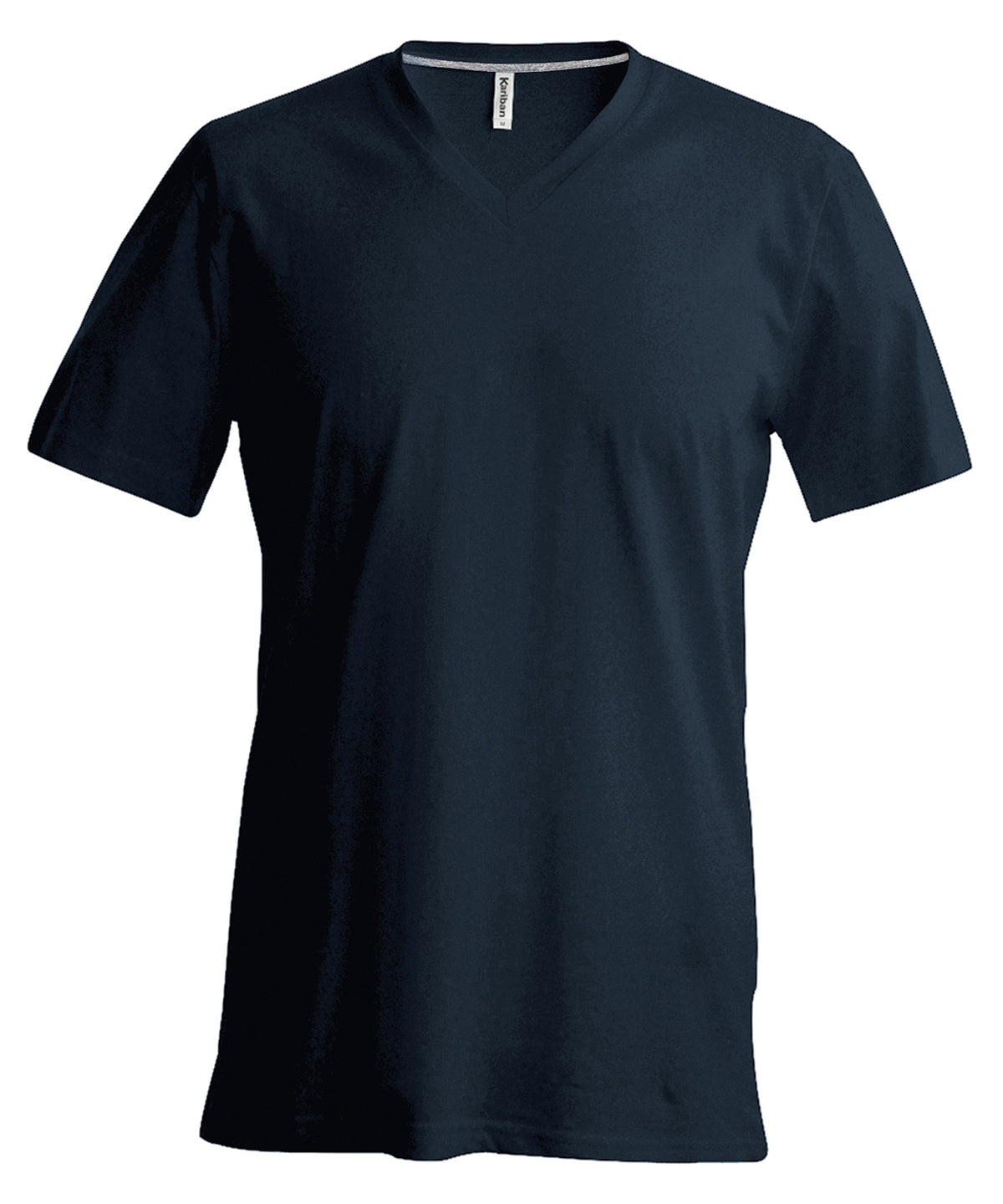 Personalised T-Shirts - Black Kariban Men's short-sleeved V-neck T-shirt