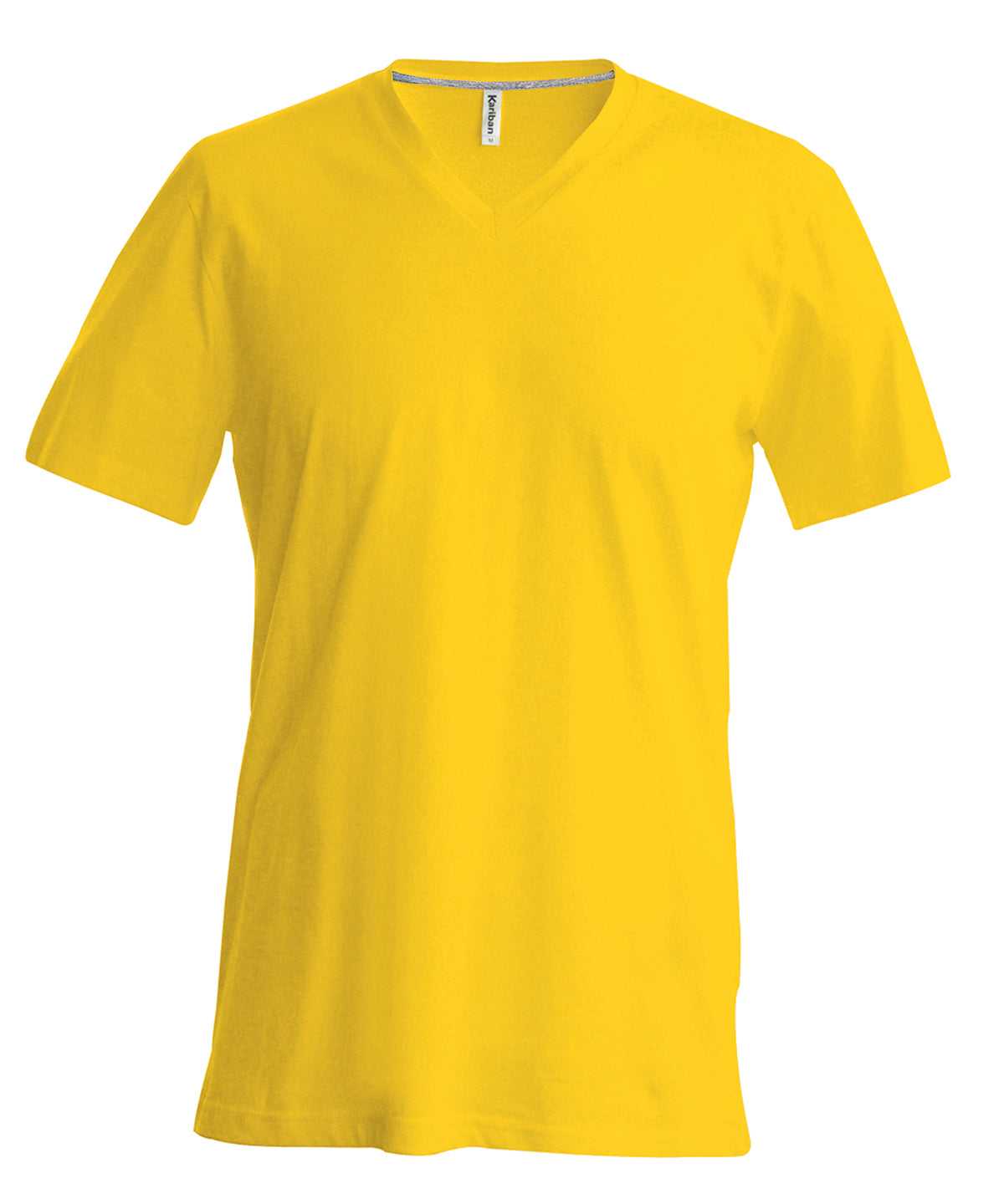 Personalised T-Shirts - Dark Grey Kariban Men's short-sleeved V-neck T-shirt