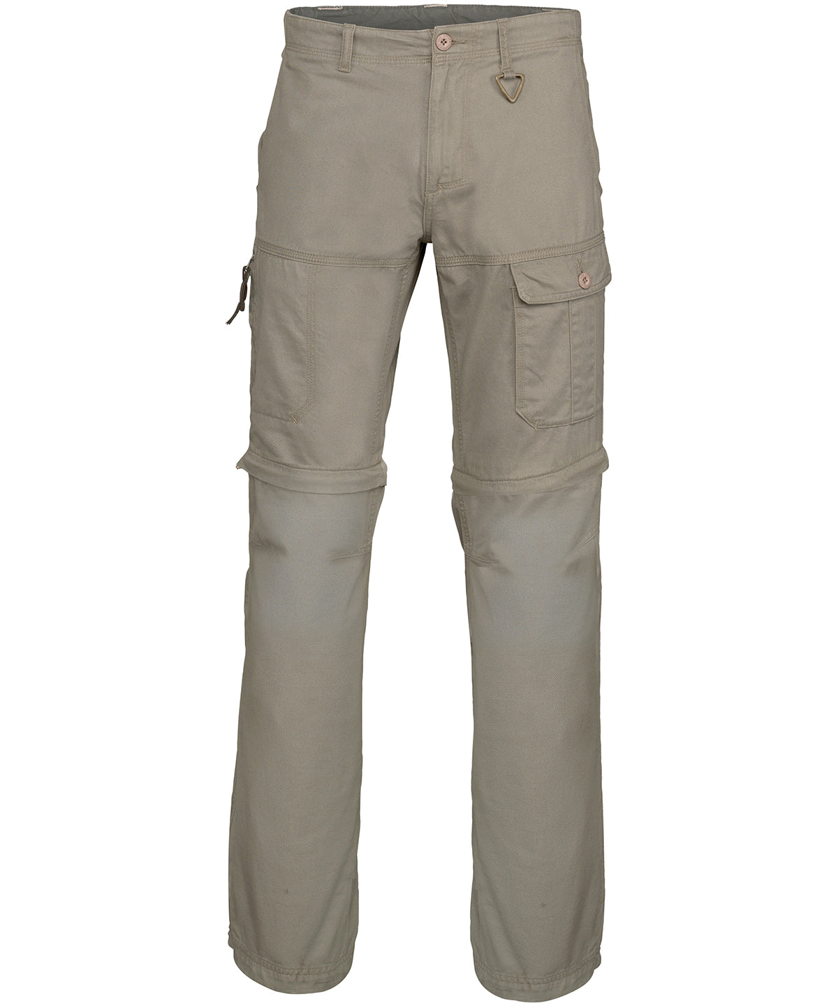 Personalised Trousers - Black Kariban 2-in-1 multi-pocket trousers