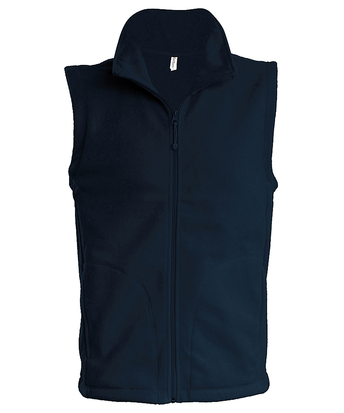 Personalised Body Warmers - Black Kariban Luca men's microfleece gilet