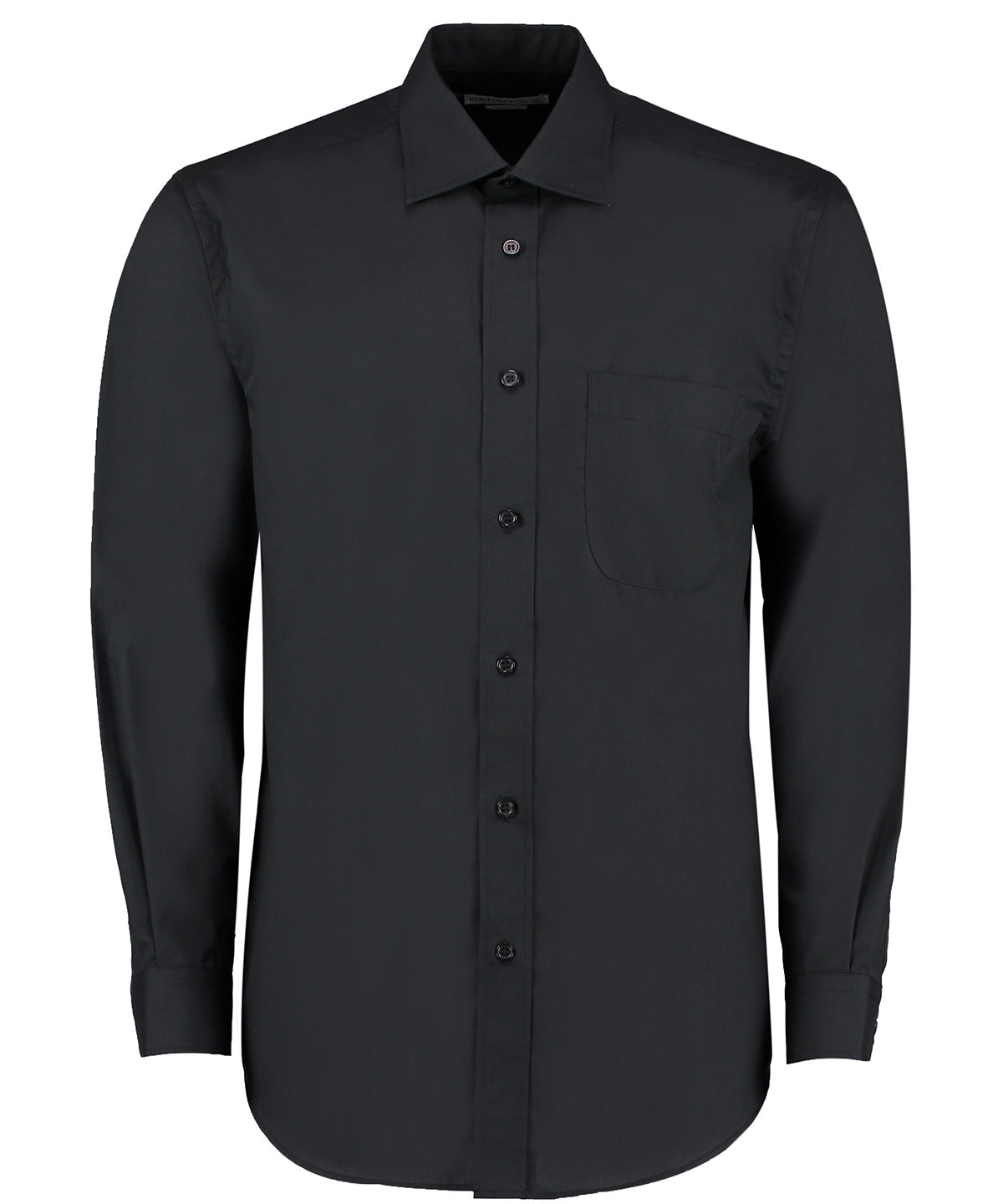 Personalised Shirts - Black Kustom Kit Business shirt long-sleeved (classic fit)