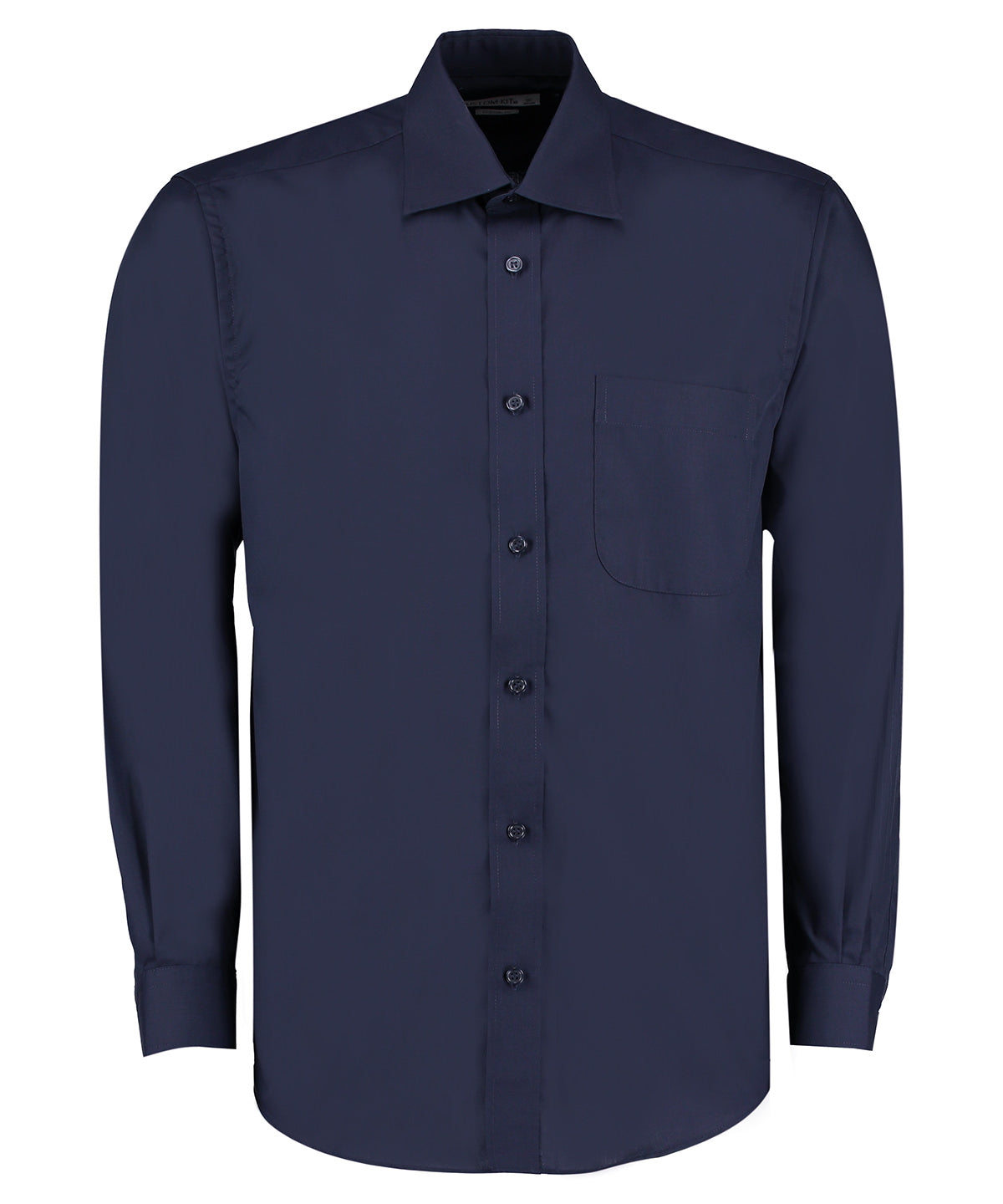 Personalised Shirts - Black Kustom Kit Business shirt long-sleeved (classic fit)