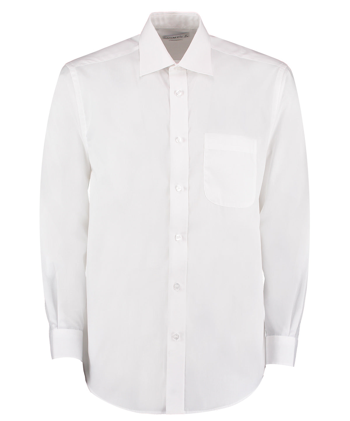 Personalised Shirts - Black Kustom Kit Business shirt long-sleeved (classic fit)
