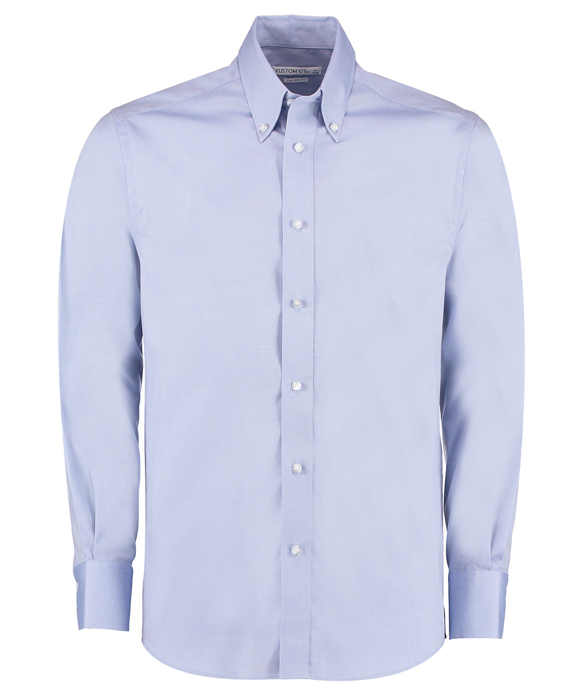 Personalised Shirts - Black Kustom Kit Premium Oxford shirt long-sleeved (tailored fit)