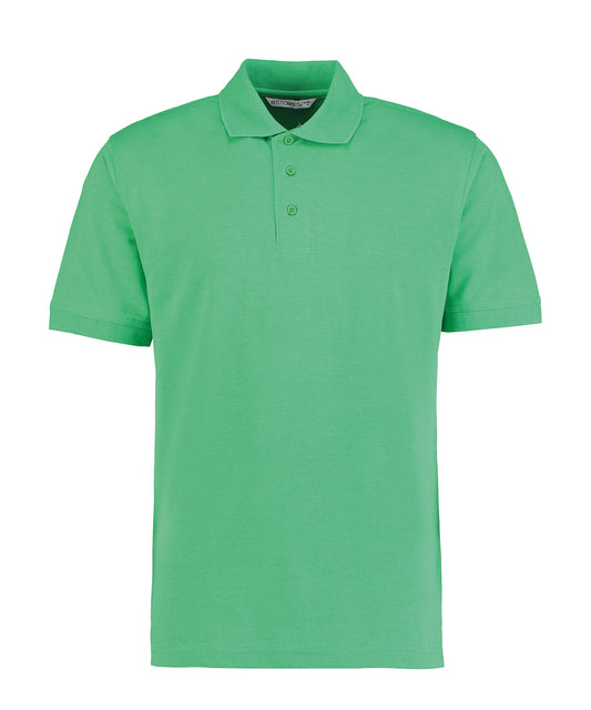 Personalised Polo Shirts - Mid Green Kustom Kit Klassic polo with Superwash® 60°C (classic fit)