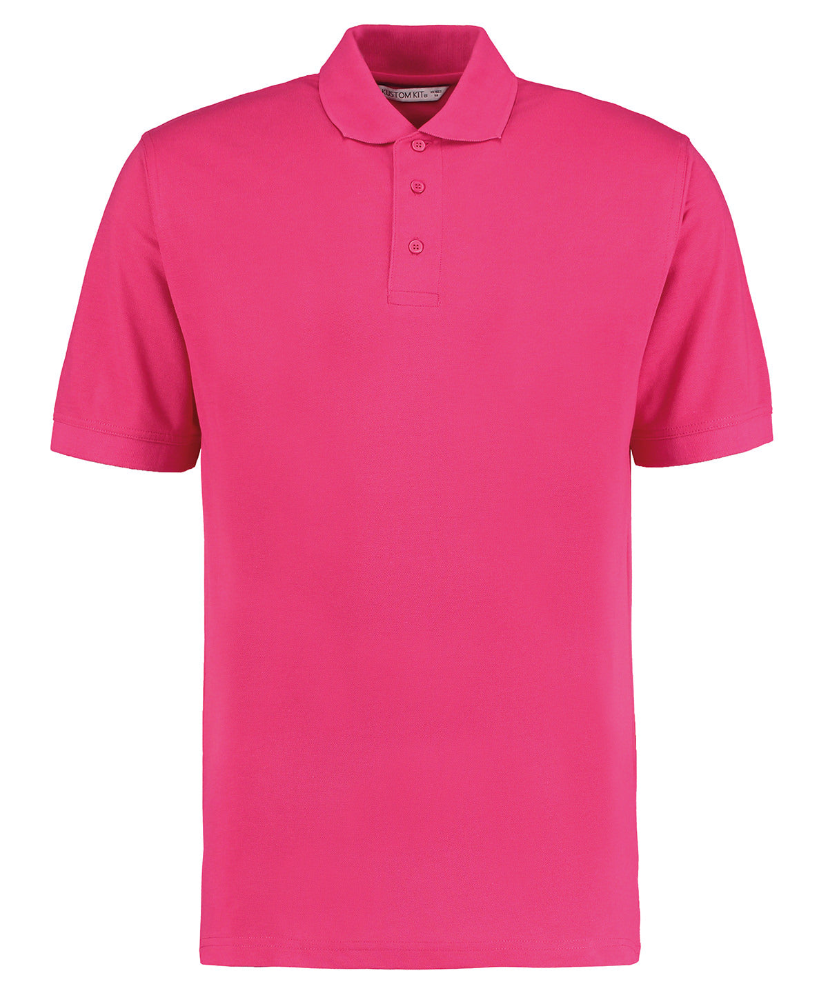 Personalised Polo Shirts - Mid Red Kustom Kit Klassic polo with Superwash® 60°C (classic fit)