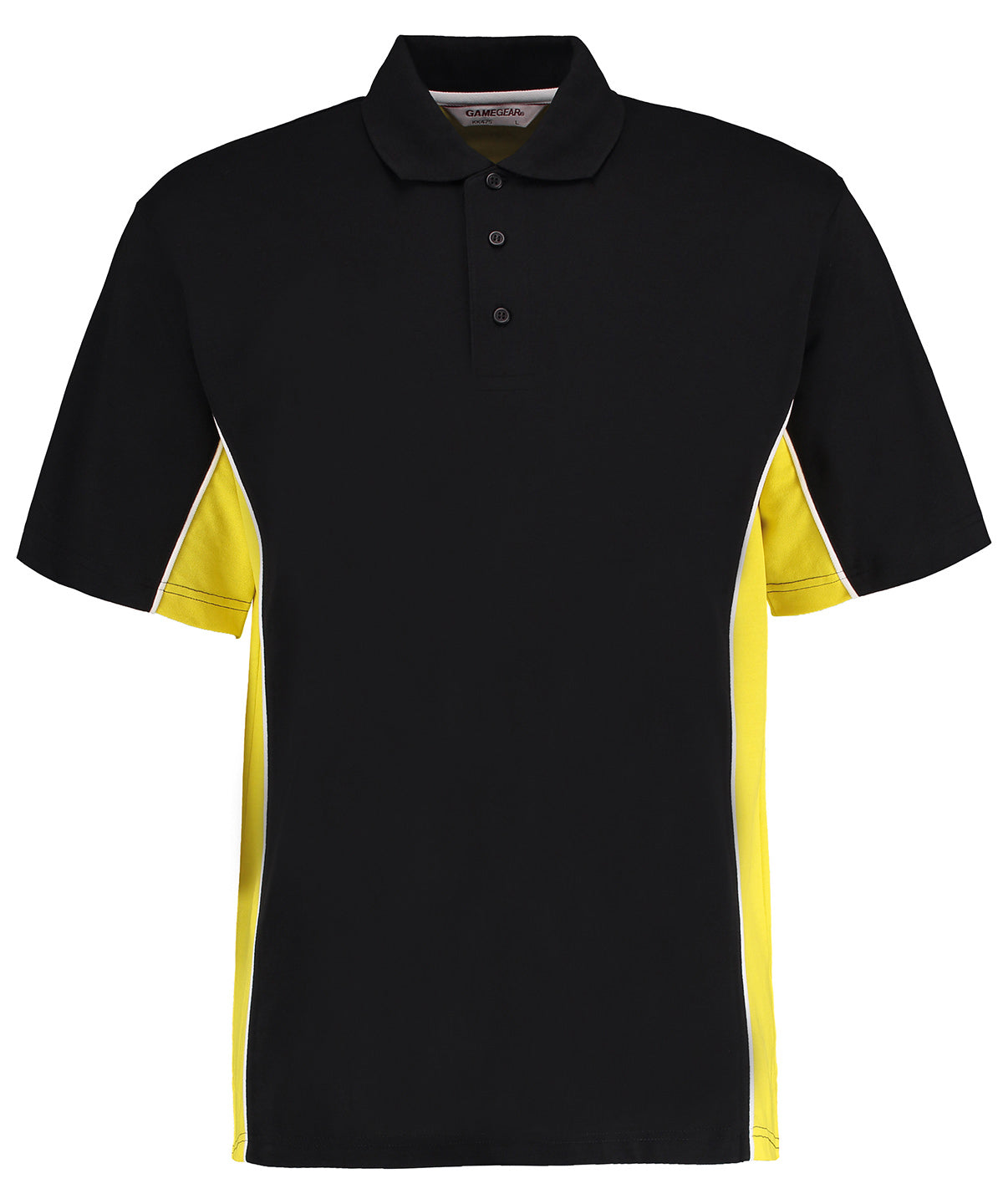 Personalised Polo Shirts - Black Kustom Kit Track polo (classic fit)
