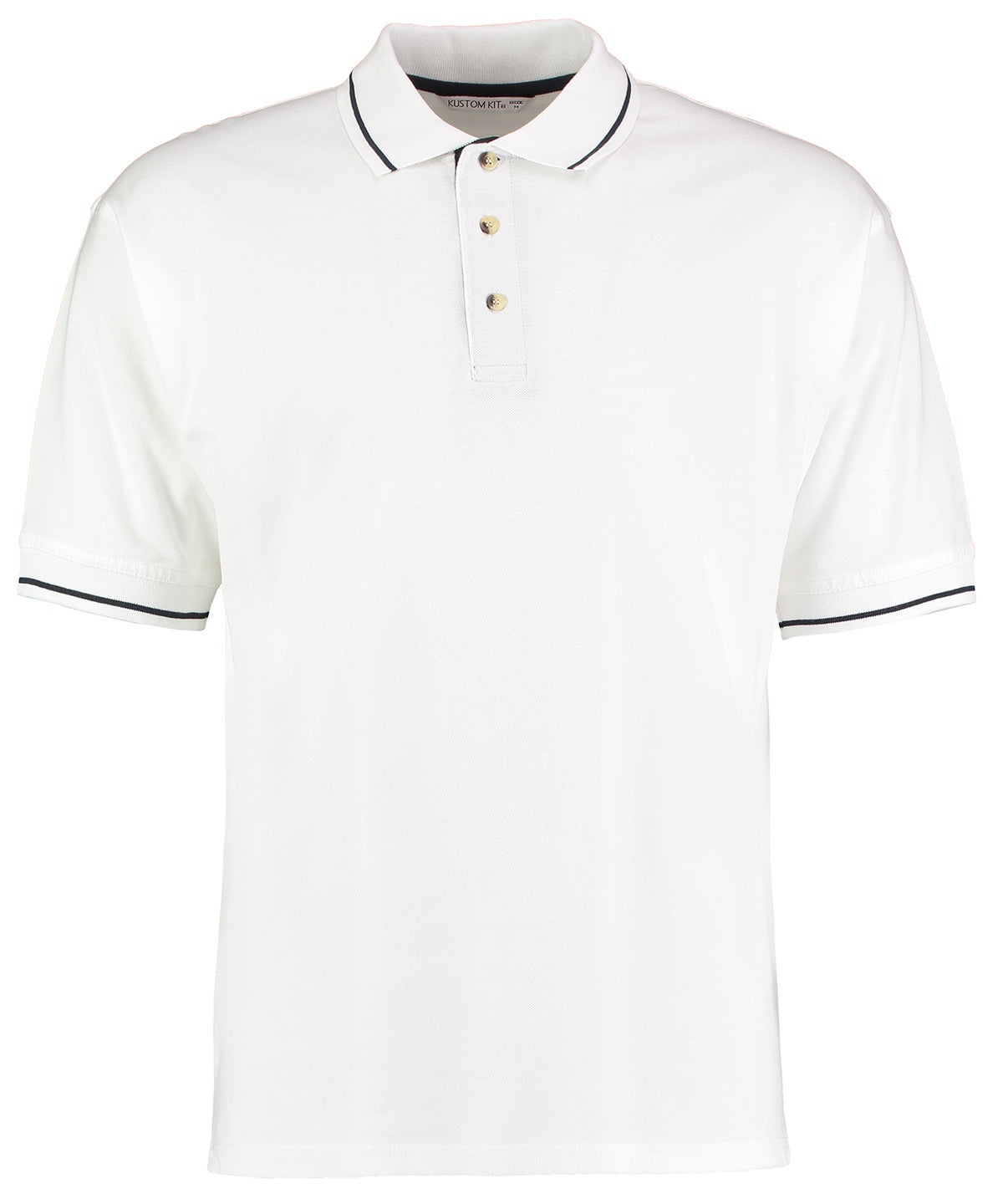 Personalised Polo Shirts - Black Kustom Kit St Mellion polo (classic fit)