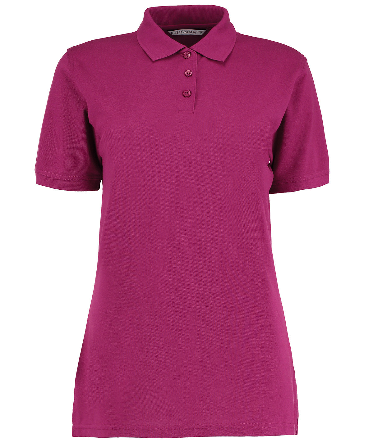 Personalised Polo Shirts - Black Kustom Kit Klassic polo women's with Superwash® 60°C (classic fit)
