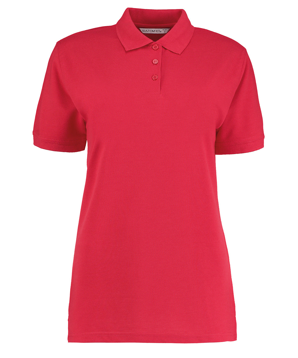 Personalised Polo Shirts - Black Kustom Kit Klassic polo women's with Superwash® 60°C (classic fit)