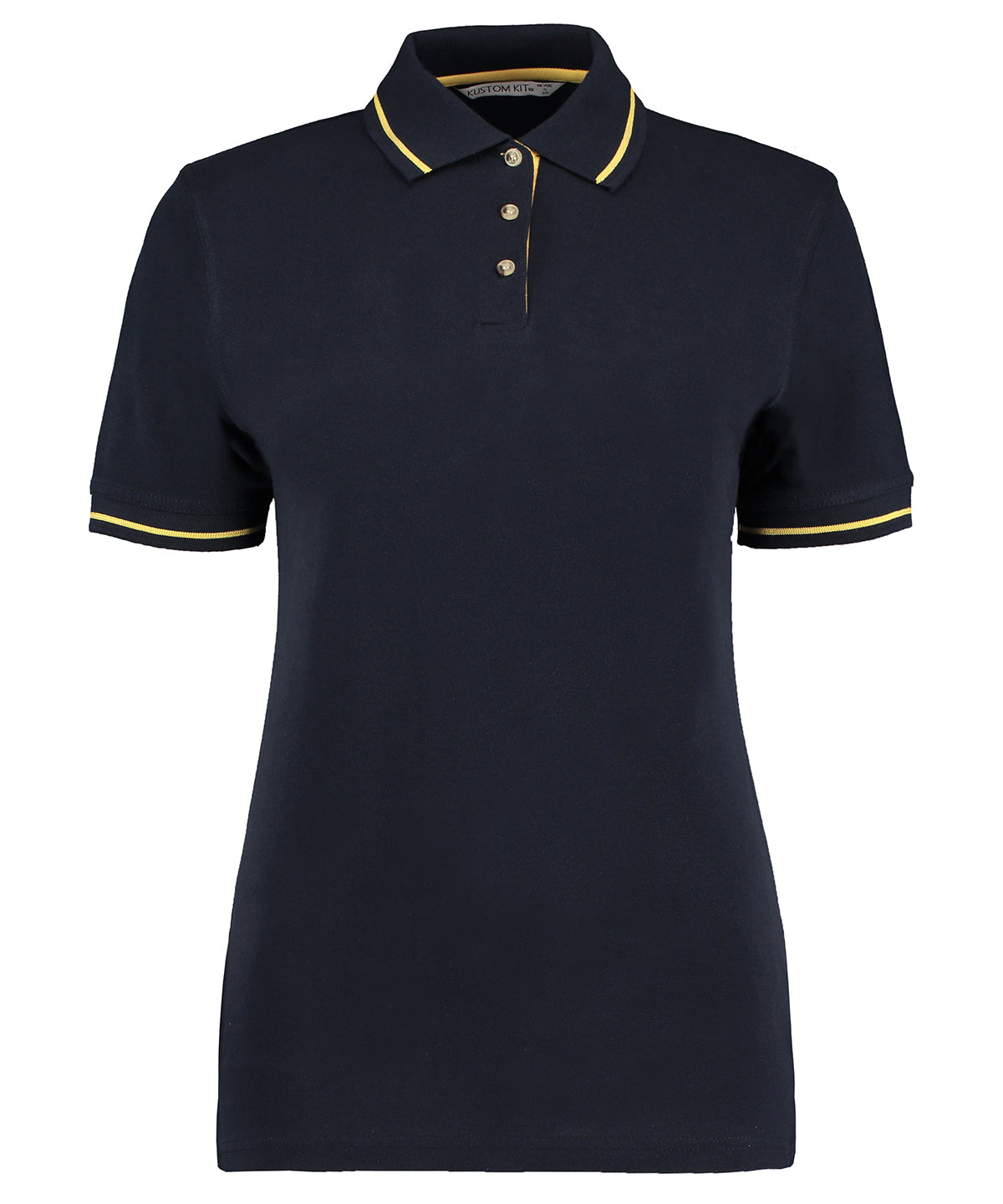 Personalised Polo Shirts - Navy Kustom Kit Women's St Mellion polo (classic fit)