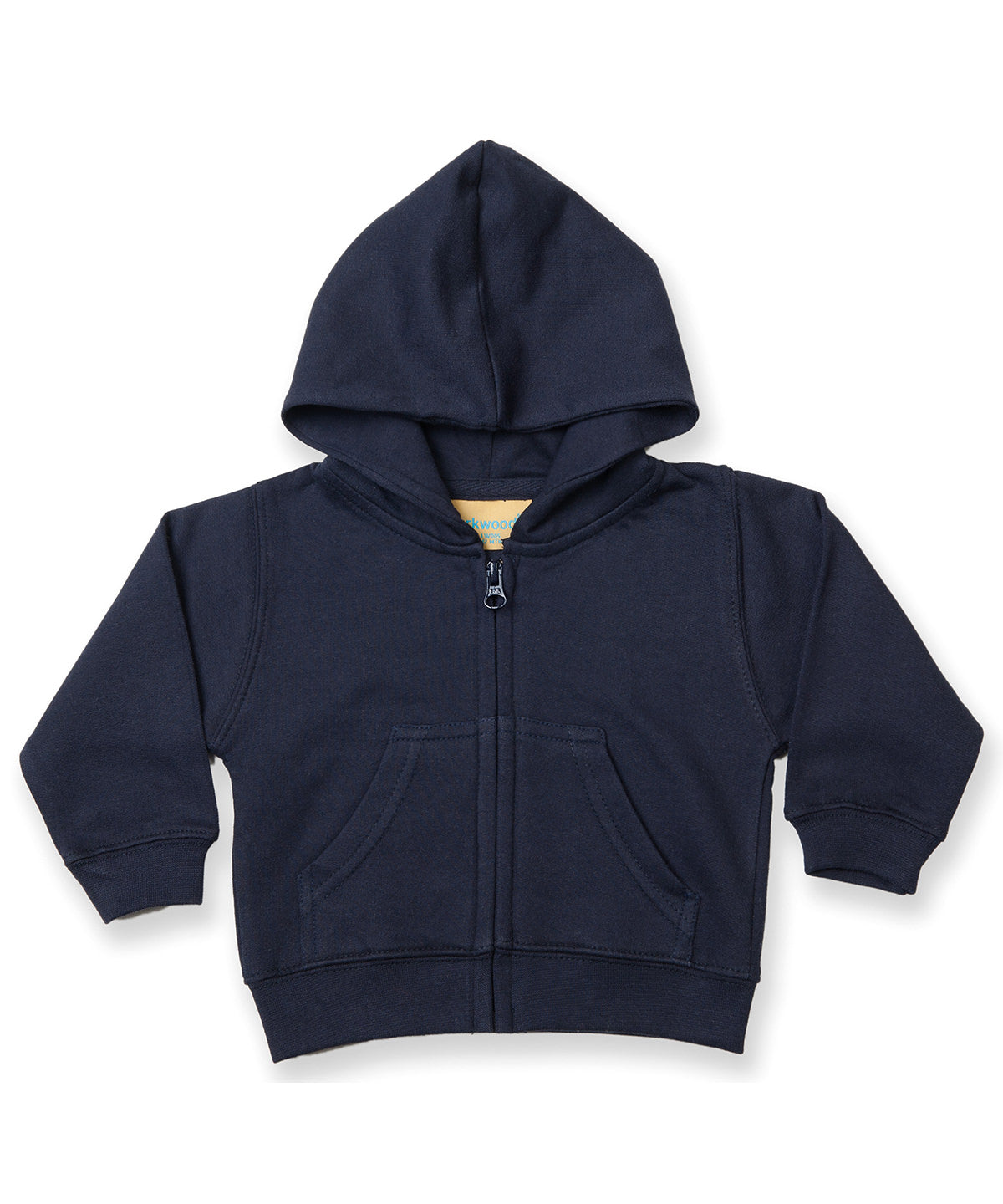 Personalised Hoodies - Navy Larkwood Zip-through hoodie