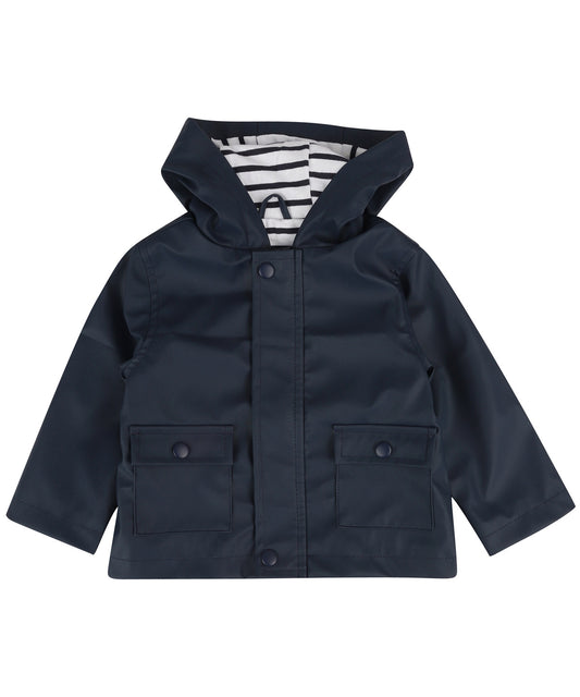 Personalised Jackets - Navy Larkwood Rain jacket