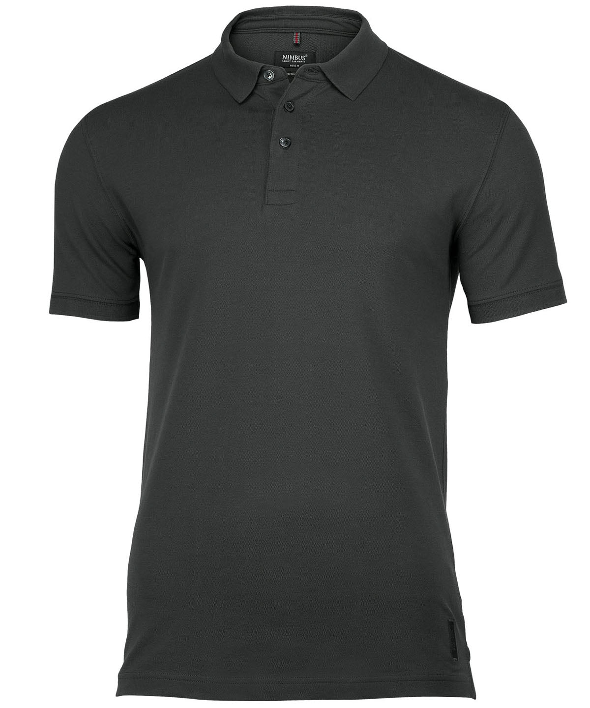 Personalised Polo Shirts - Black Nimbus Harvard classic – stretch deluxe polo