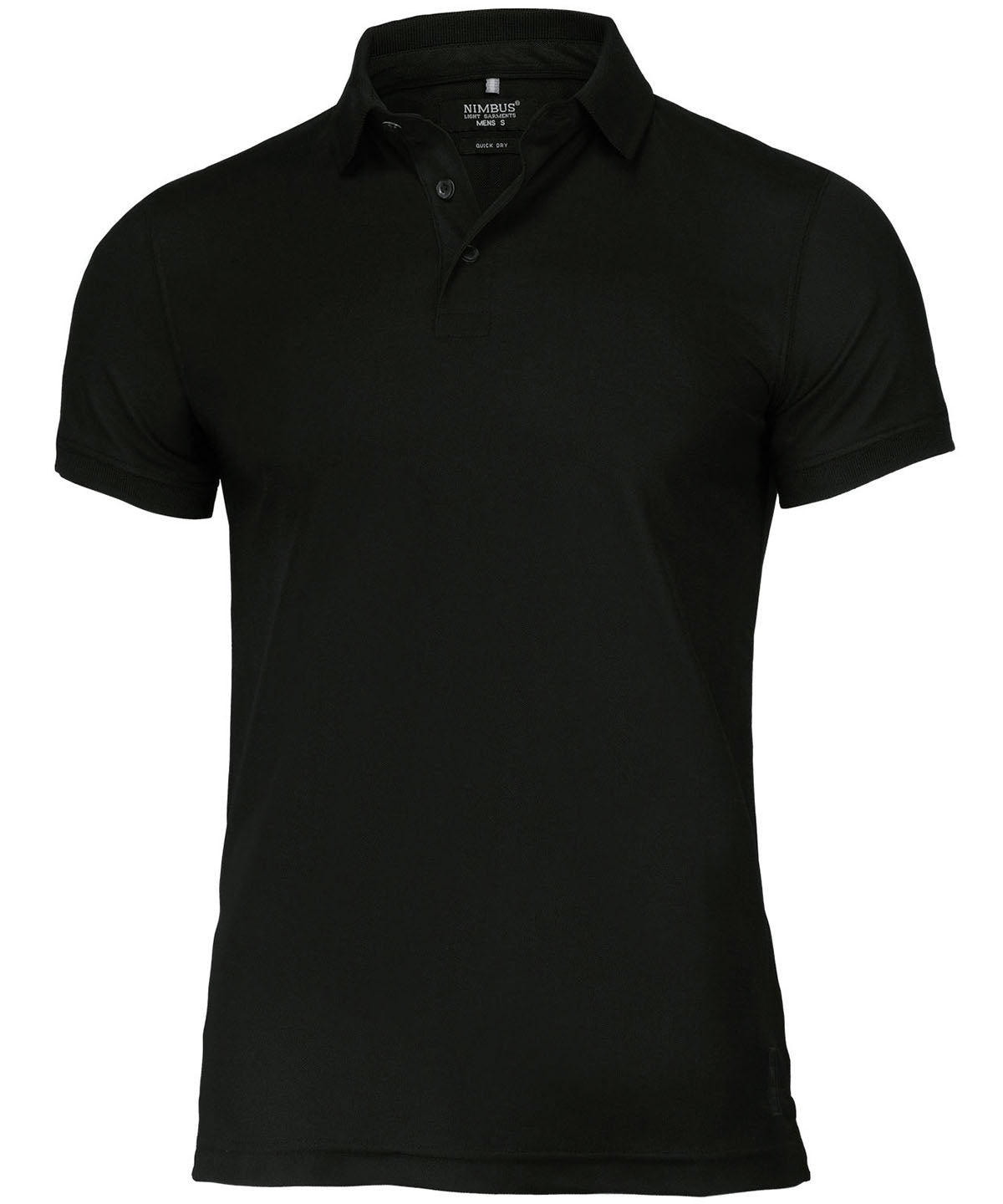 Personalised Polo Shirts - Black Nimbus Clearwater – quick-dry performance polo