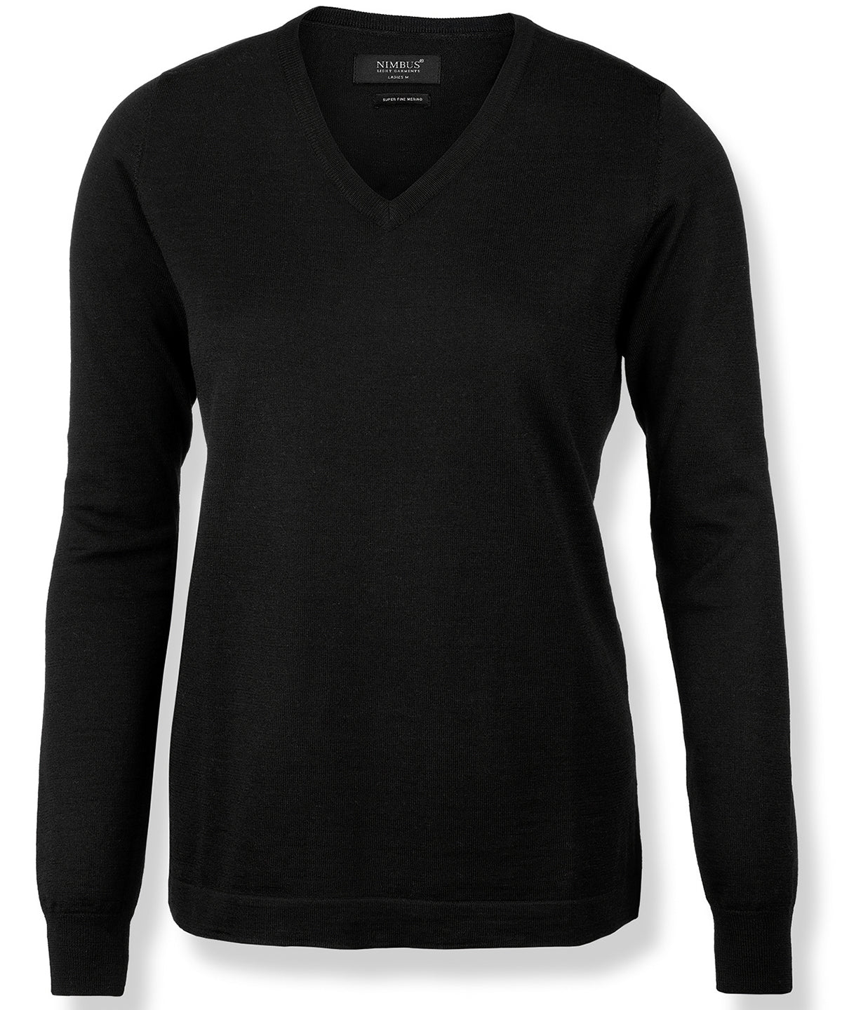 Personalised Knitted Jumpers - Black Nimbus Women’s Ashbury – classy luxury merino blend