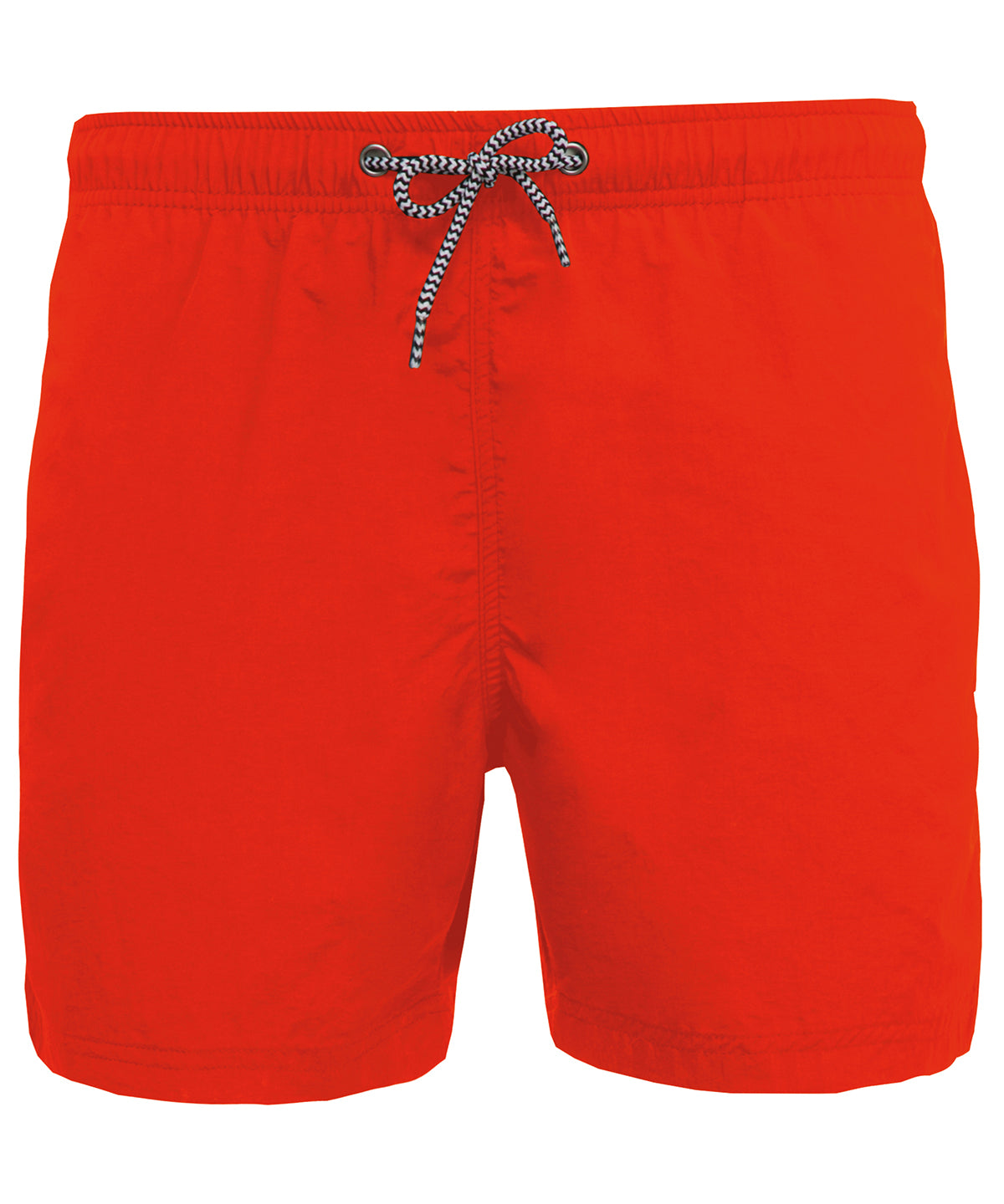 Personalised Shorts - Mid Orange Kariban Proact Swim shorts