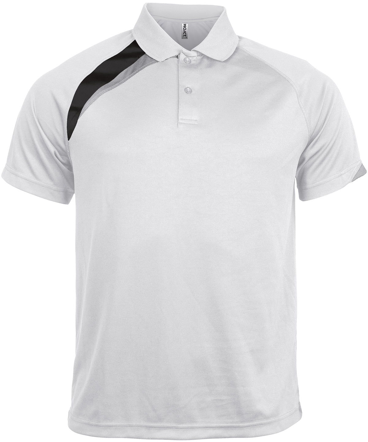 Personalised Polo Shirts - Black Kariban Proact Adults' short-sleeved sports polo shirt