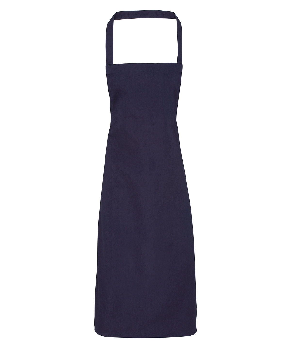 Personalised Aprons - Navy Premier 100% Organic Cotton Bib Apron