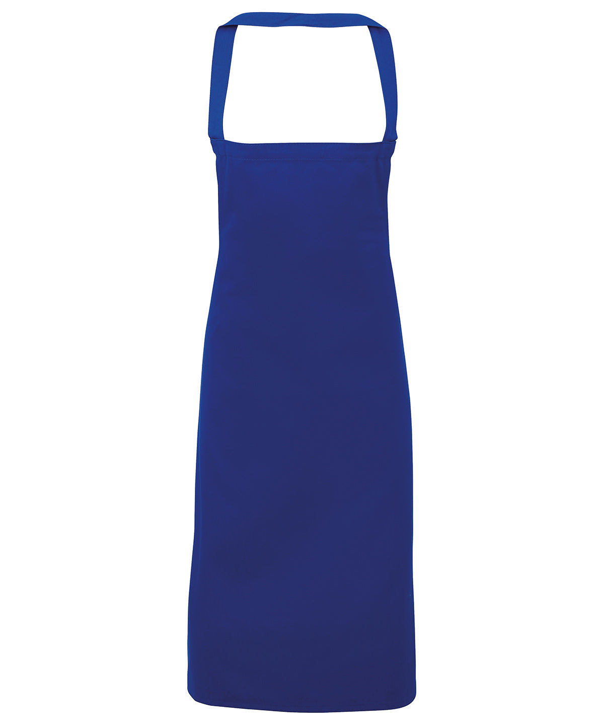 Personalised Aprons - Royal Premier 100% Organic Cotton Bib Apron