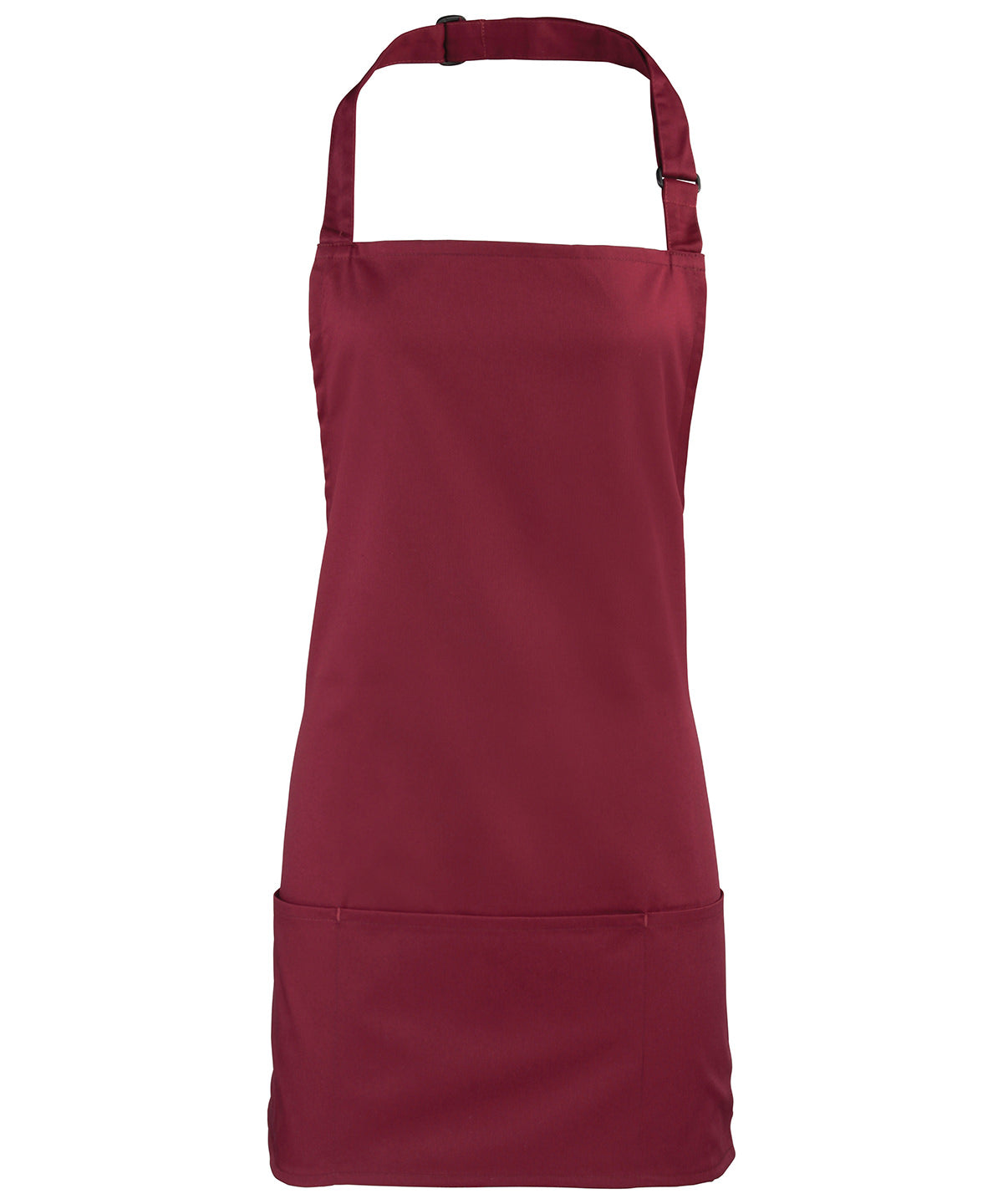 Personalised Aprons - Burgundy Premier Colours 2-in-1 apron