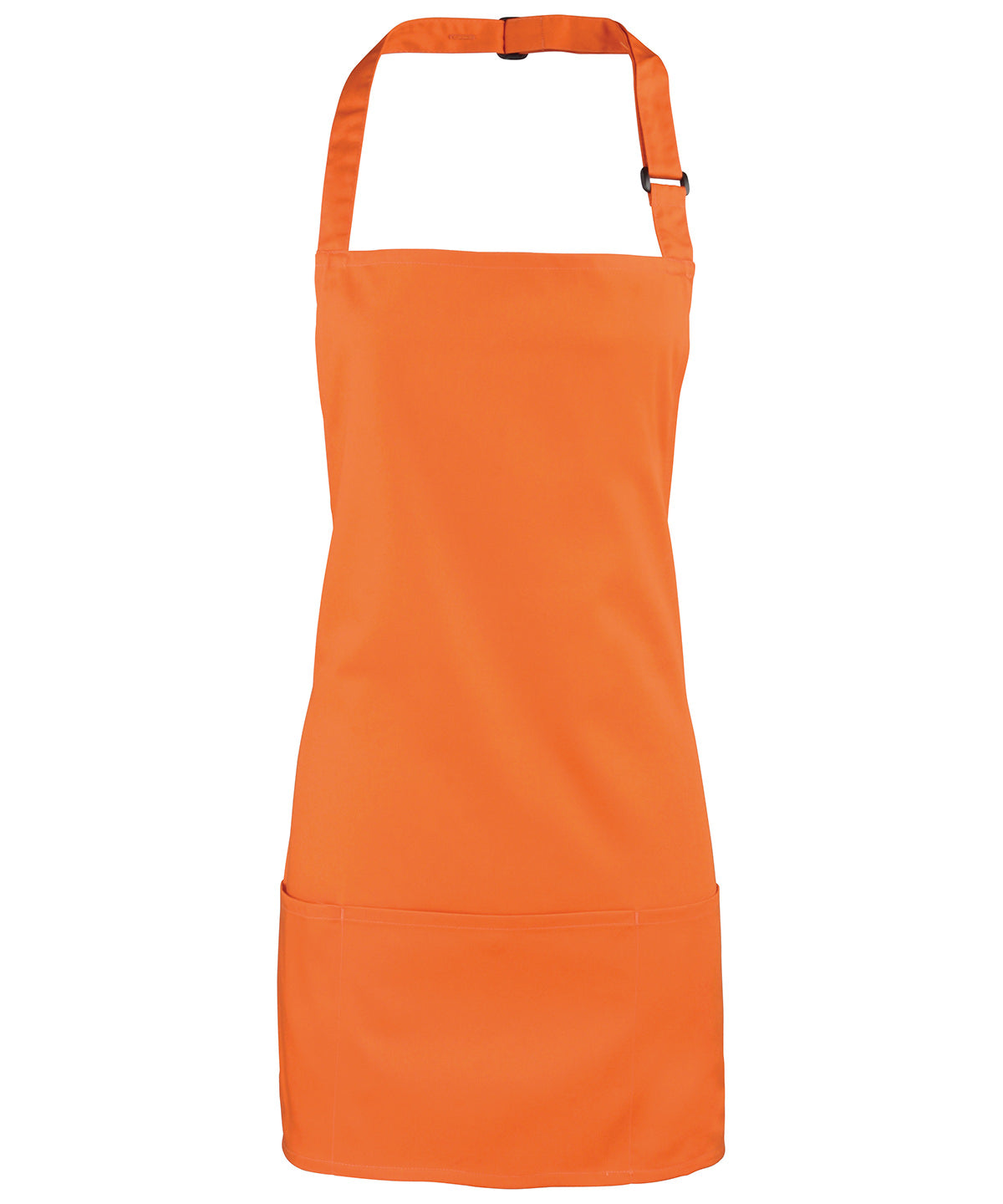 Personalised Aprons - Mid Orange Premier Colours 2-in-1 apron