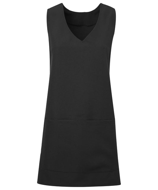 Personalised Tunics - Black Premier Wrap-around tunic