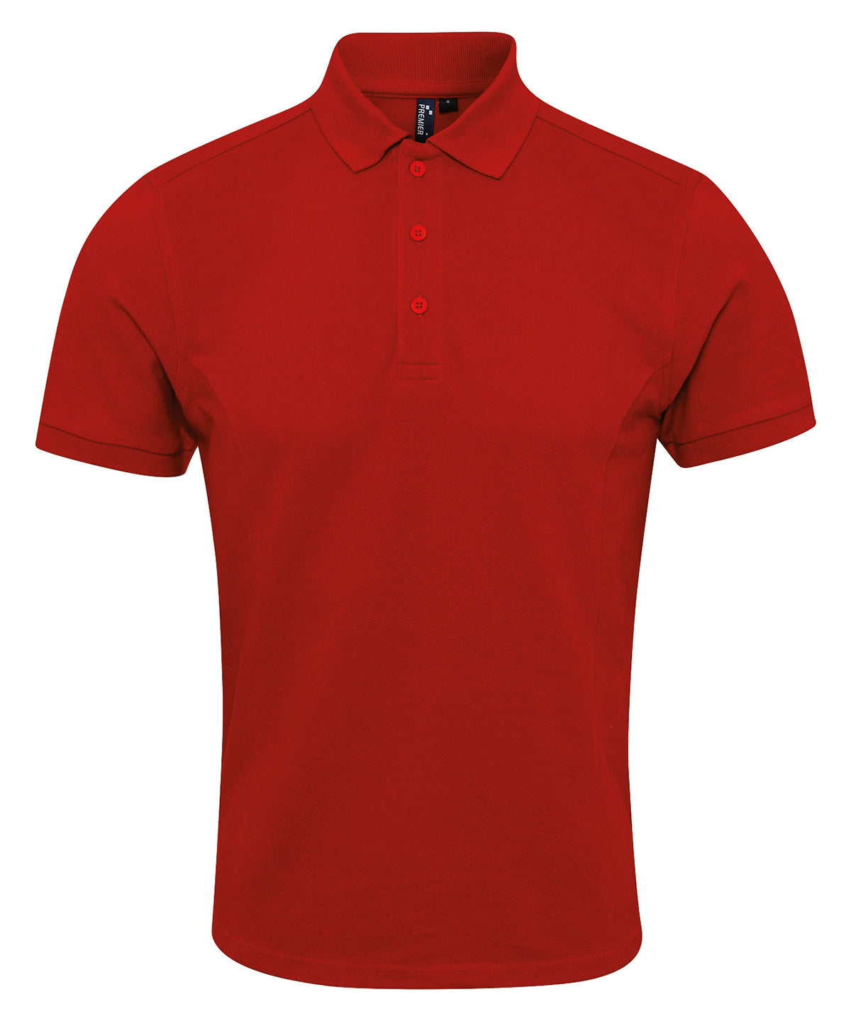 Personalised Polo Shirts - Bottle Premier Coolchecker® plus piqué polo