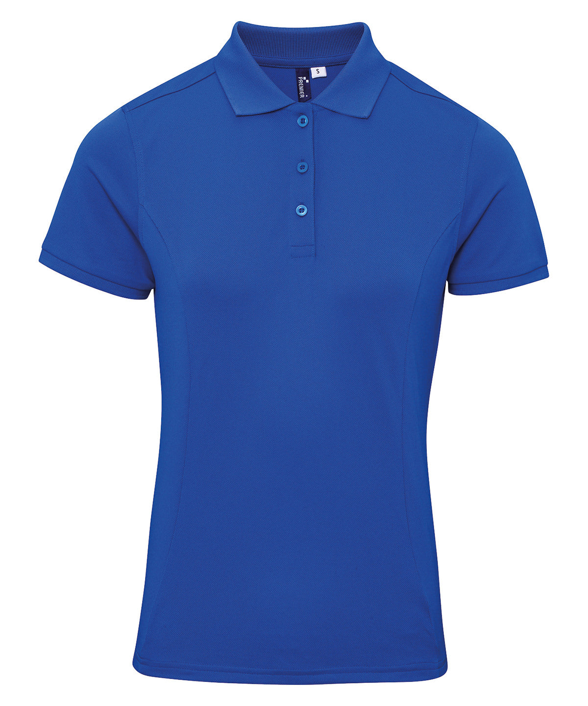 Personalised Polo Shirts - Bottle Premier Women's Coolchecker® plus piqué polo