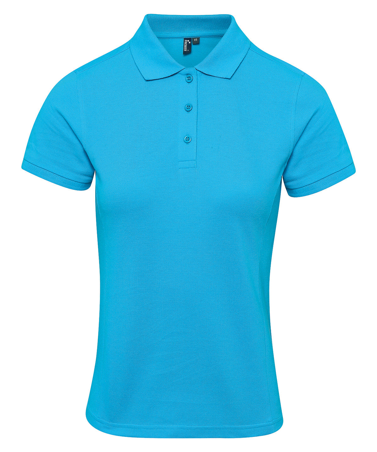 Personalised Polo Shirts - Bottle Premier Women's Coolchecker® plus piqué polo