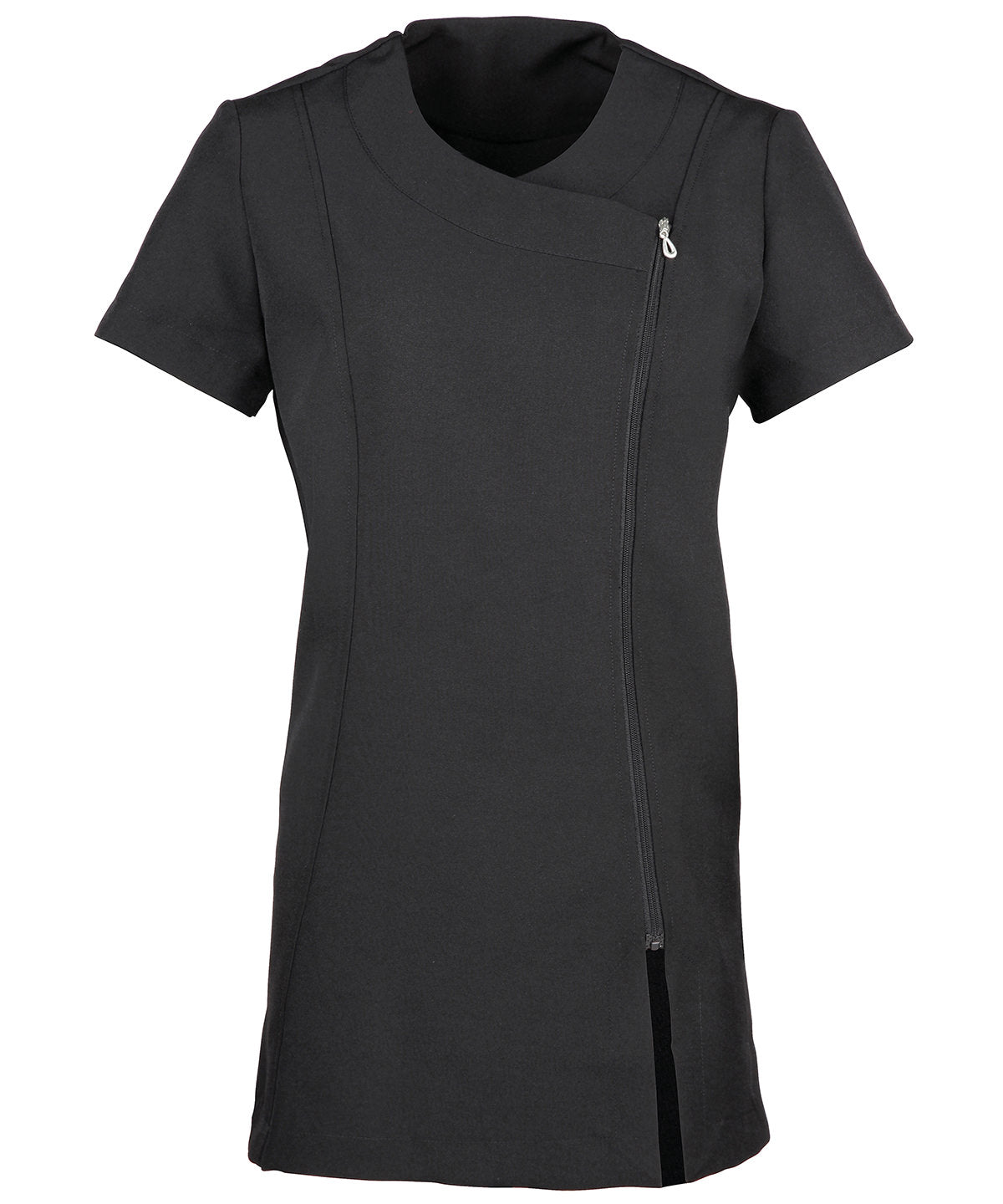 Personalised Tunics - Black Premier Camellia beauty and spa tunic