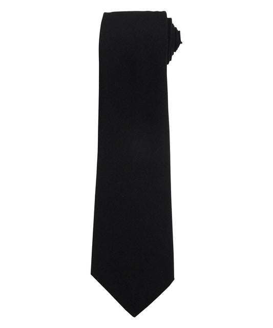 Personalised Ties - Black Premier Work tie